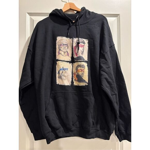 Mutant Ninja Turtles Renaissance Hoodie size XL - Picture 1 of 2